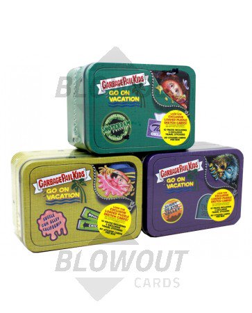 2021 Topps Garbage Pail Kids: GPK Go On Vacation Tin Box