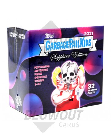 2021 Topps Garbage Pail Kids Chrome Sapphire Edition 10 Box Case