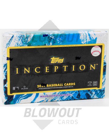 2021 Topps Inception Baseball Hobby Box