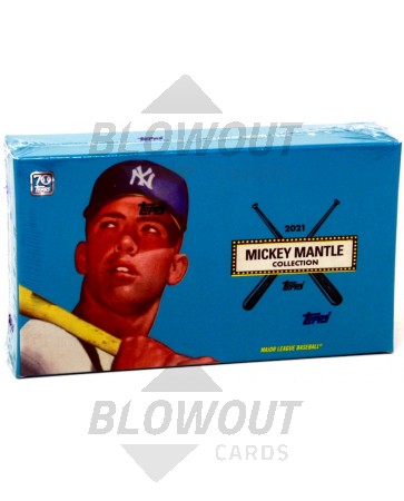 2021 Topps X Mickey Mantle Baseball 20 Box Lot