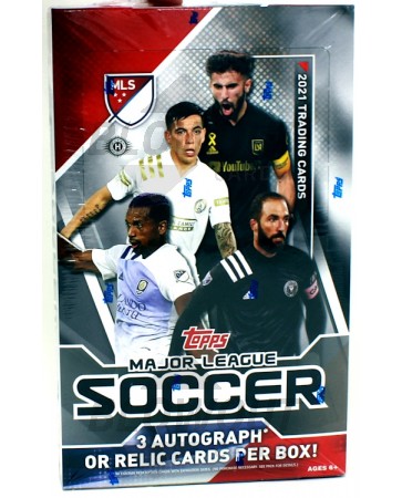 2021 Topps MLS Soccer Hobby Box 
