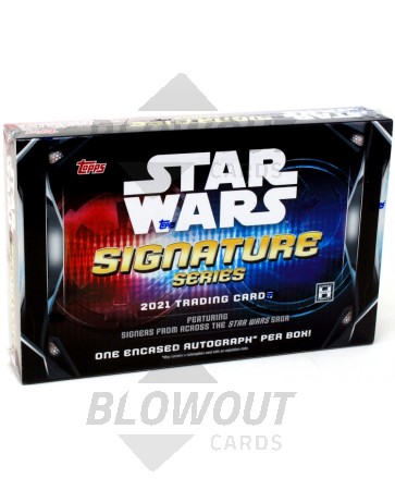 2021 Topps Star Wars Signature Series Box