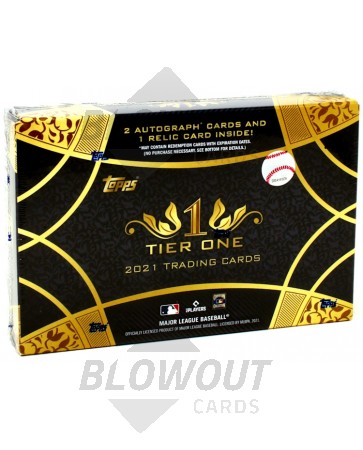 2021 Topps Tier One Baseball Hobby Box