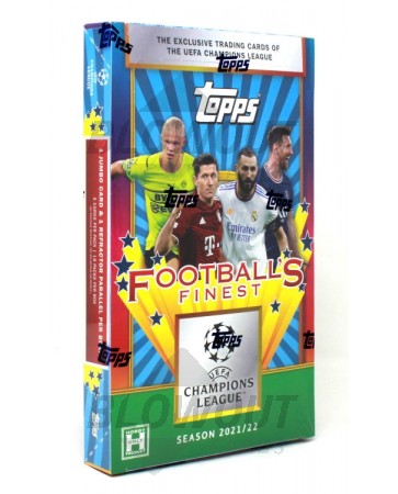 2021/22 Topps UEFA Champions League Finest Flashback Soccer Box