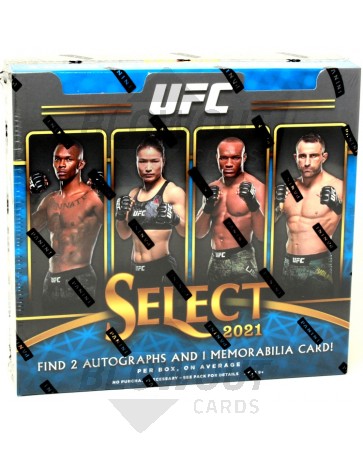 2021 Panini Select UFC Hobby Box