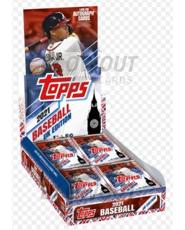 2021 Topps Baseball UK Edition Box