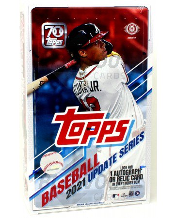 2021 Topps Update Series Baseball Hobby Box