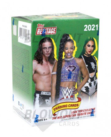 2021 Topps WWE Heritage Wrestling Blaster Box