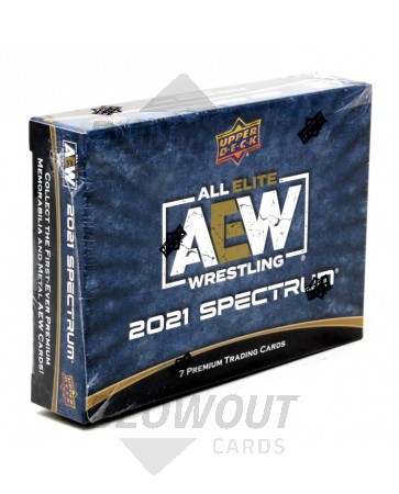 2021 Upper Deck AEW Spectrum Wrestling Hobby Box