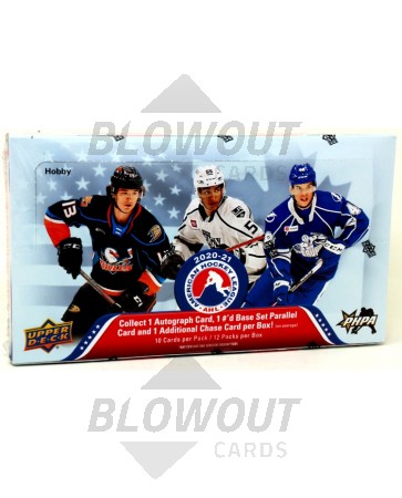 2020/21 Upper Deck AHL Hockey Hobby Box