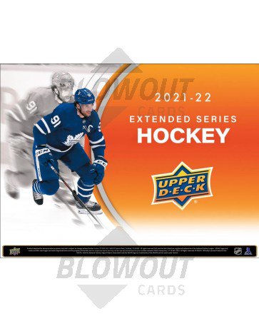 2021/22 Upper Deck Extended Series Hockey Hobby Box 