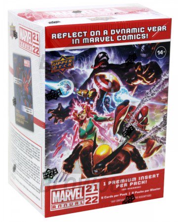 2021/22 Marvel Annual Trading Cards Blaster Box (Upper Deck)