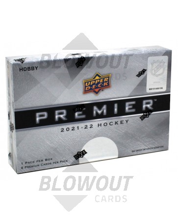 2021/22 Upper Deck Premier Hockey Hobby Box
