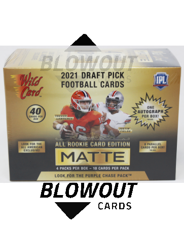 2021 Wild Card MATTE GOLD Football Premium Blaster Box