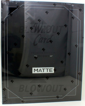 2021 Wild Card MATTE Black Football 4 Box Case