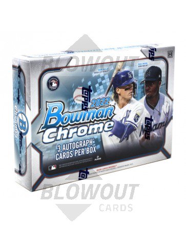 2022 Bowman Chrome Baseball HTA Choice 12 Box Case