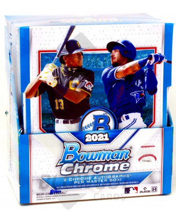 2021 Bowman Chrome Baseball Hobby Box 