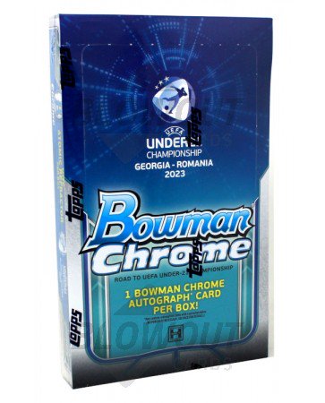 2022 Bowman Chrome Road to UEFA Under 21 European Championship Soccer Hobby Box