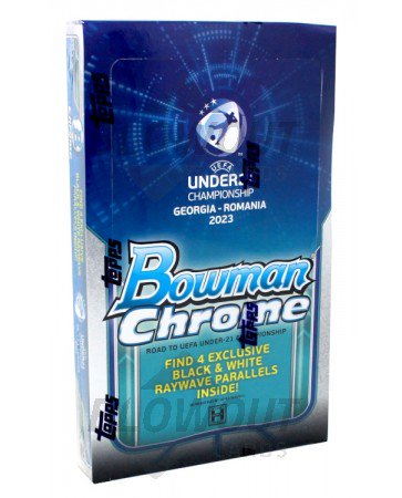 2022 Bowman Chrome Road to UEFA Under 21 European Championship Soccer Lite Box