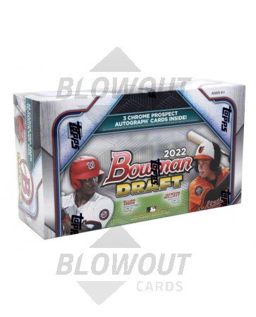 2022 Bowman Draft Baseball Jumbo Box