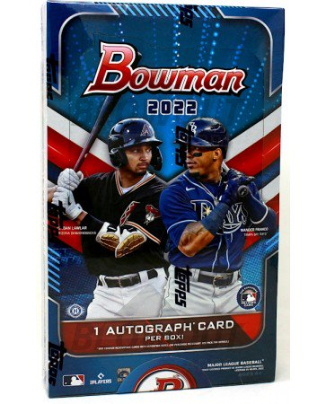 2022 Bowman Baseball Hobby Box