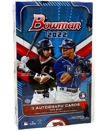 2022 Bowman Baseball Jumbo HTA Box
