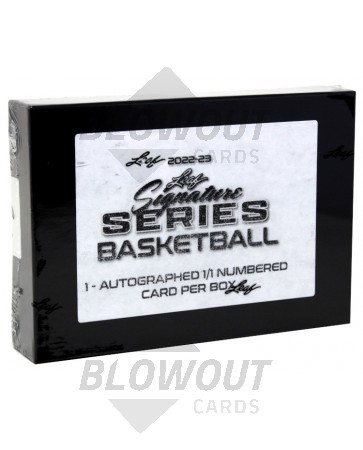 2022/23 Leaf Signature Series Basketball 20 Box Case