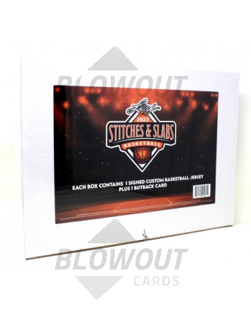2022 Leaf Stitches & Slabs Basketball 3 Box Case