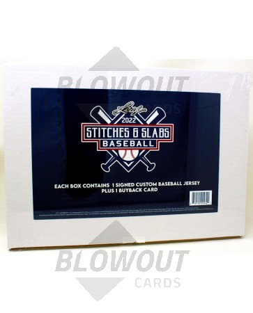 2022 Leaf Stitches and Slabs Baseball Box