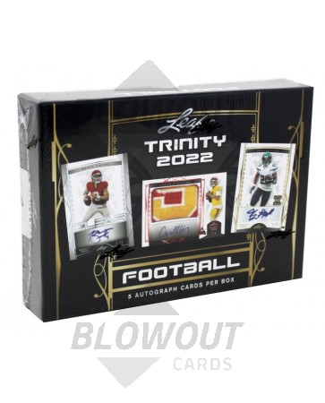 2022 Leaf Trinity Football Hobby Box
