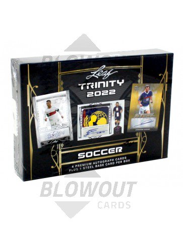 2022 Leaf Trinity Soccer Hobby Box