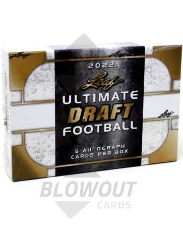2022 Leaf Ultimate Draft Football Hobby Box