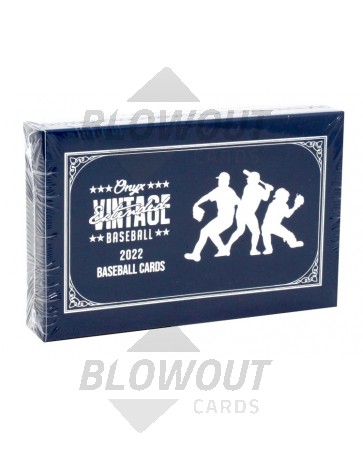 2022 Onyx Vintage Extended Series Baseball 24 Box Case