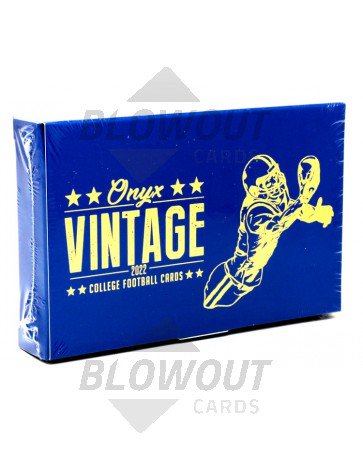 2022 Onyx Vintage Collection College Football Box