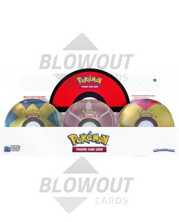 2022 Pokemon Poke Ball Tin (Spring Q2) - 6 Tin Case