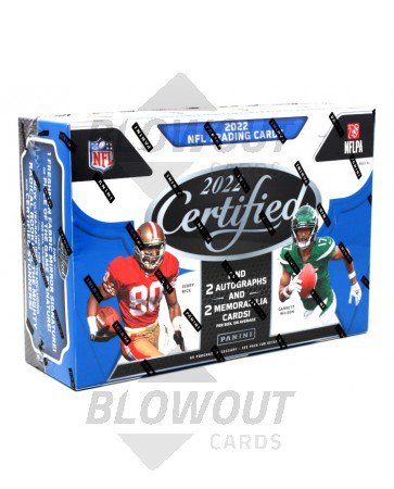 2021 Panini Certified Football Hobby Box