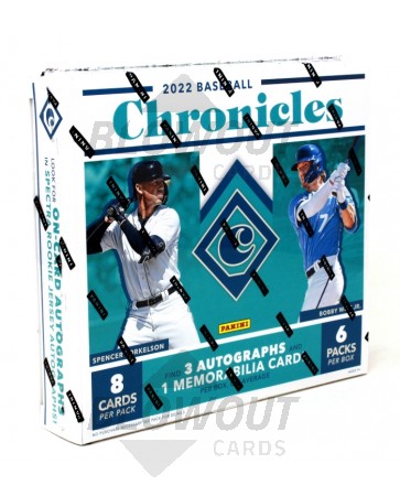 2022 Panini Chronicles Baseball Hobby Box