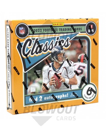 2022 Panini Classics Football Premium Edition Box
