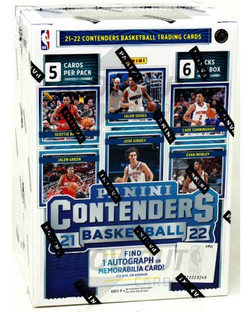 2021/22 Panini Contenders Basketball Fanatics Blaster Box