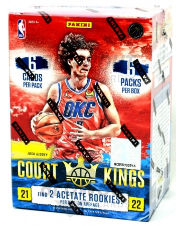 2021/22 Panini Court Kings Basketball Blaster Box