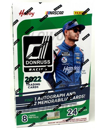 2022 Panini Donruss Racing Hobby 20 Box Case