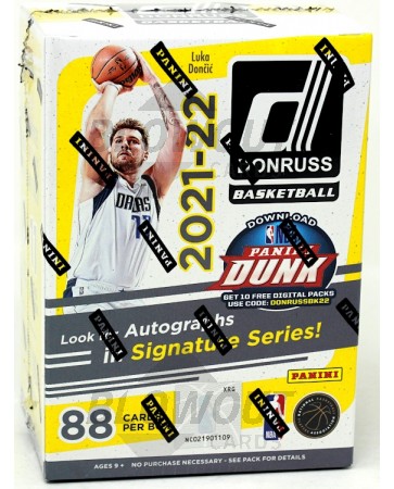 2021/22 Panini Donruss Basketball Blaster Box