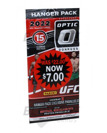 2022 Panini Donruss Optic UFC Hanger Pack - 12 Pack Lot