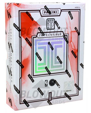 2022/23 Panini Impeccable Basketball Asia Edition 8 Box Case
