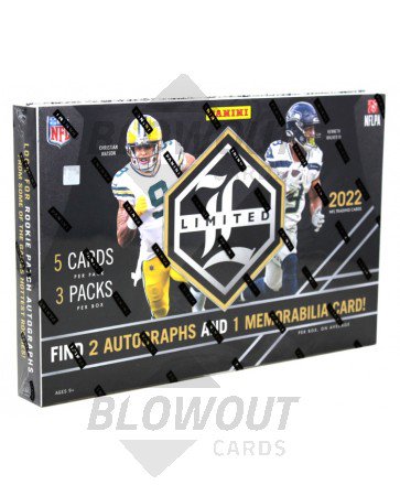 2022 Panini Limited Football Hobby Box