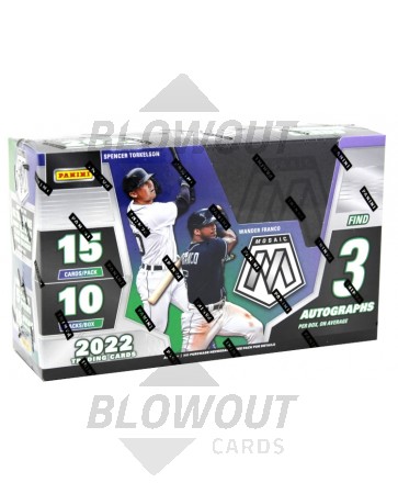 2022 Panini Mosaic Baseball Hobby Box