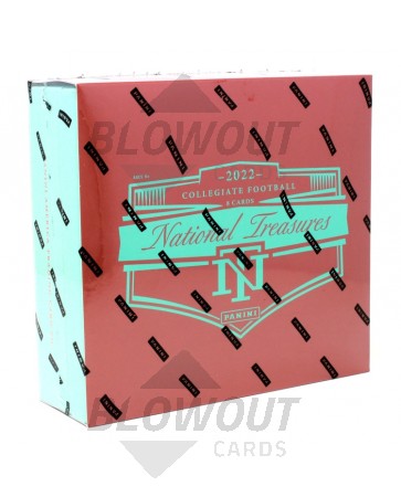 2022 Panini National Treasures Collegiate Football Hobby Box