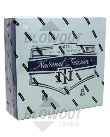 2022 Panini National Treasures Football Hobby 4 Box Case