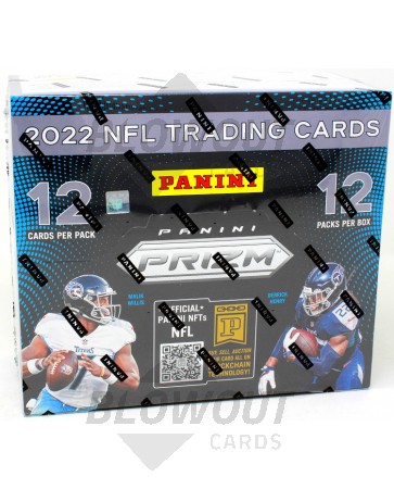 2022 Panini Prizm Football Hobby 12 Box Case