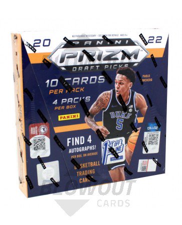 2022/23 Panini Prizm Collegiate Draft Picks Basketball 1st Off The Line Box